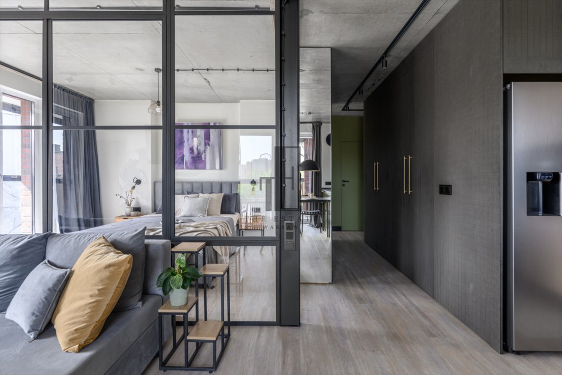 Nowoczesny loft 3 pok. z balkonem 40 m², klimatyzacją Warszawa, Praga, Szwedzka  60m2 Foto 1