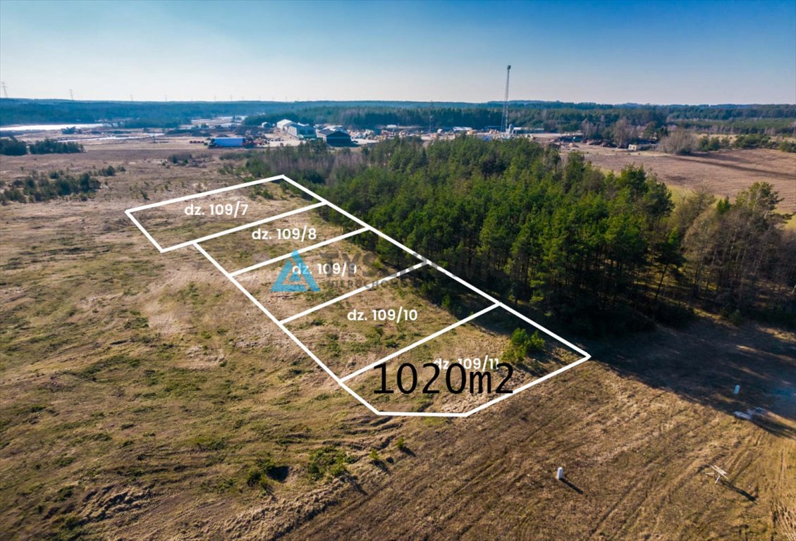 Działka budowlana na sprzedaż Stężyca  1 020m2 Foto 2
