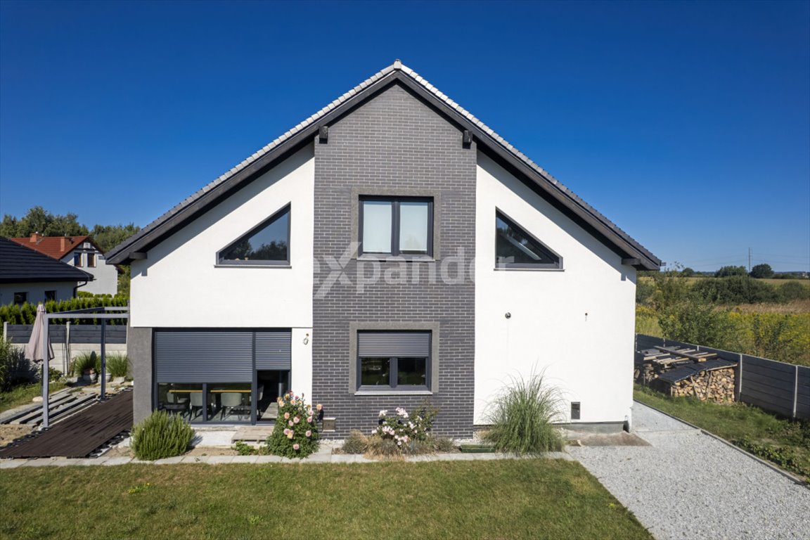 Nowoczesny bliźniak 118 m² z ogrodem i podłogowym ogrzewaniem Domaszczyn, Jaśminowa  130m2 Foto 1