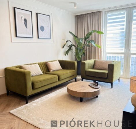 2-pokojowe mieszkanie z pięknym widokiem na park i panoramę Warszawy Warszawa, Śródmieście, Aleja Jana Pawła II  39m2 Foto 1