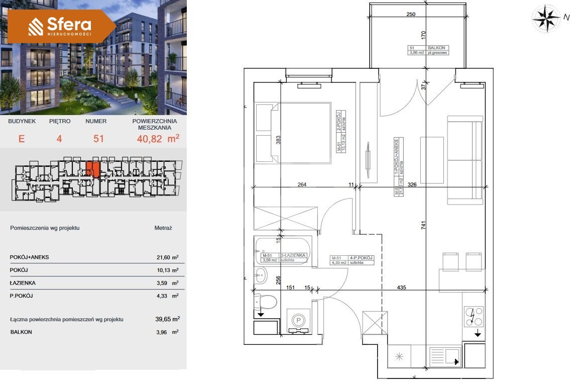 Mieszkanie dwupokojowe na sprzedaż Bydgoszcz, Centrum  40m2 Foto 8