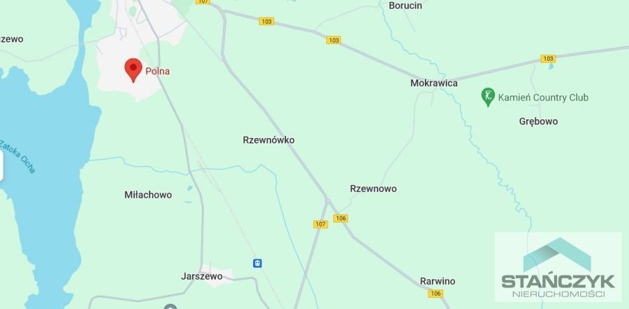 Działka rolna 1678 m² blisko Zalewu i plaży w Dziwnówku Kamień Pomorski  1 678m2 Foto 1