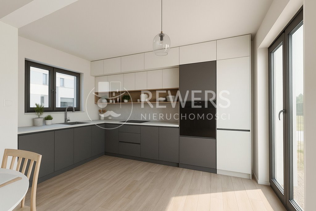 Nowoczesny dom z ogrodem w Dysie – gotowy do wykończenia Dys  147m2 Foto 1