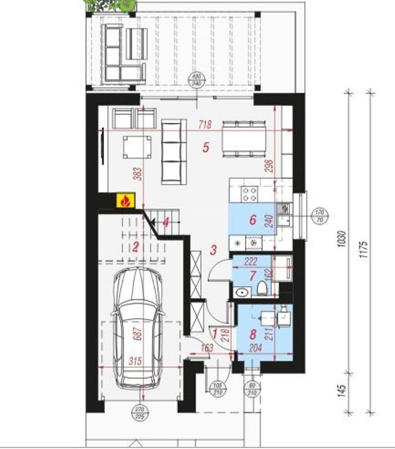 Dom na sprzedaż Sędziszów Małopolski  126m2 Foto 2