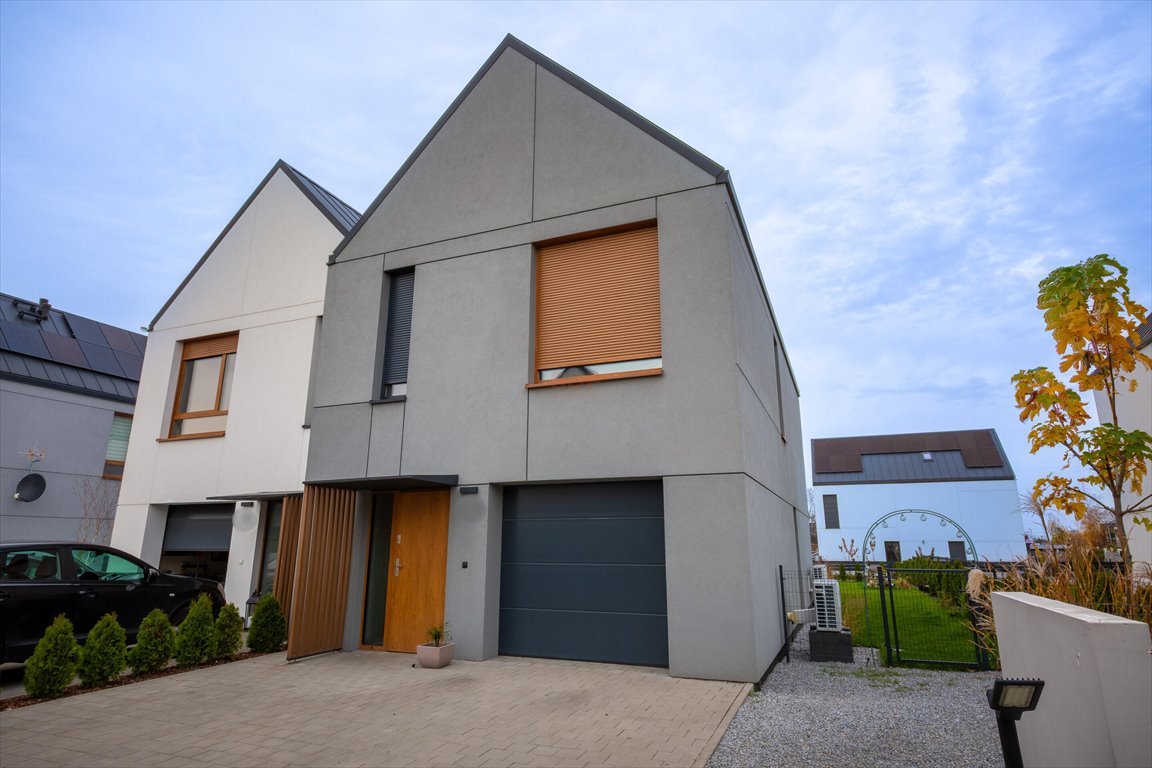 Przestronny dom bliźniak z ogrodem, nowoczesny, 141 m2 Bielany Wrocławskie  141m2 Foto 1