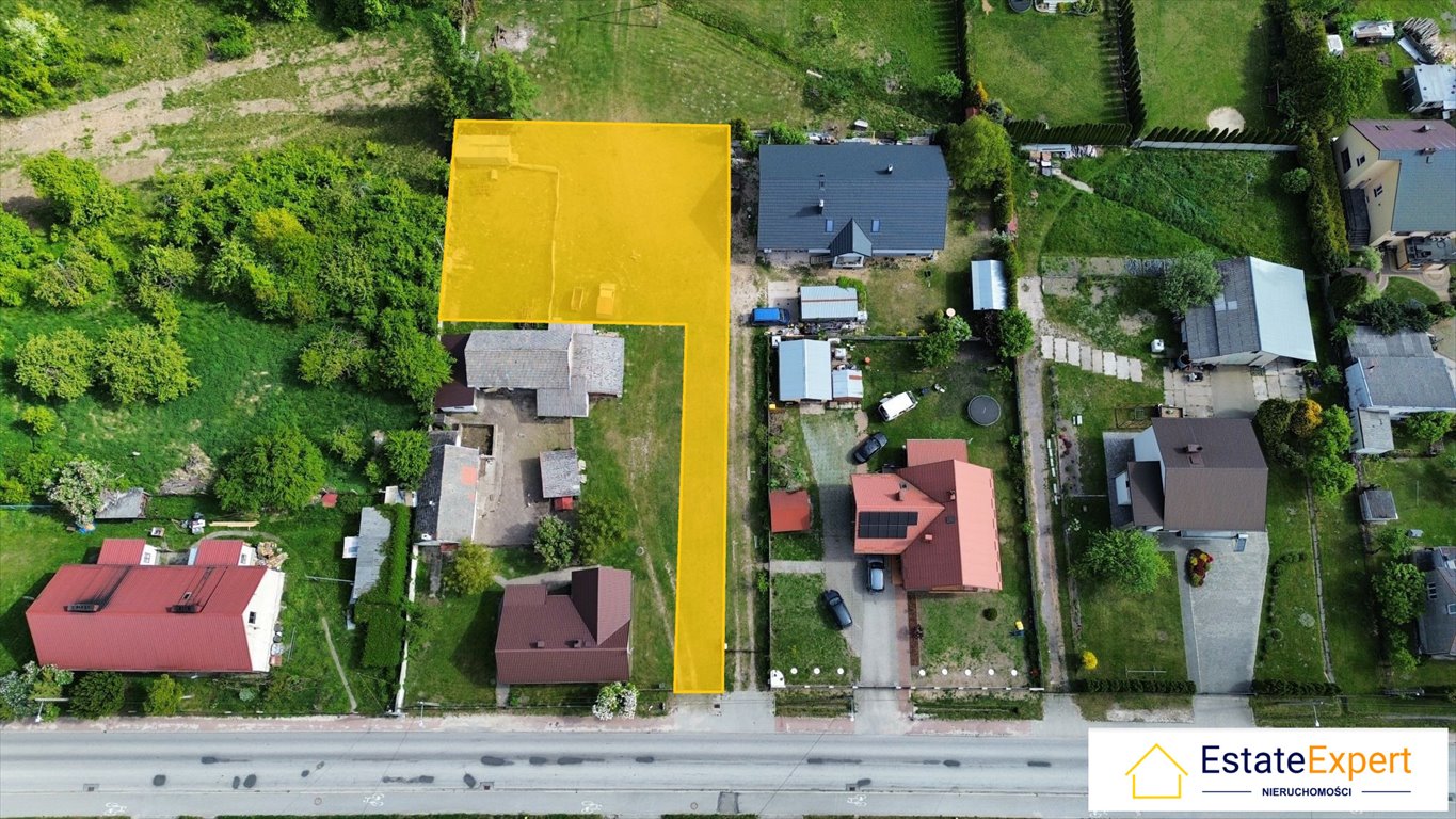 Działka budowlana na sprzedaż kielecki  1 103m2 Foto 1