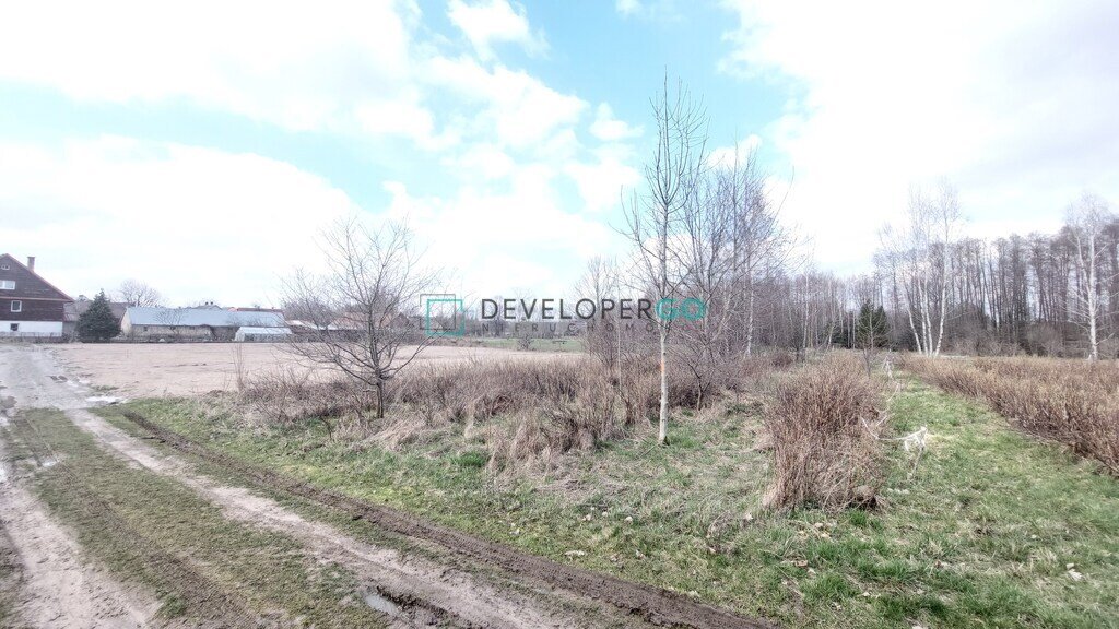 Działka 880m² pod dom z prądem i gazem w Skrybicze. Skrybicze  880m2 Foto 1