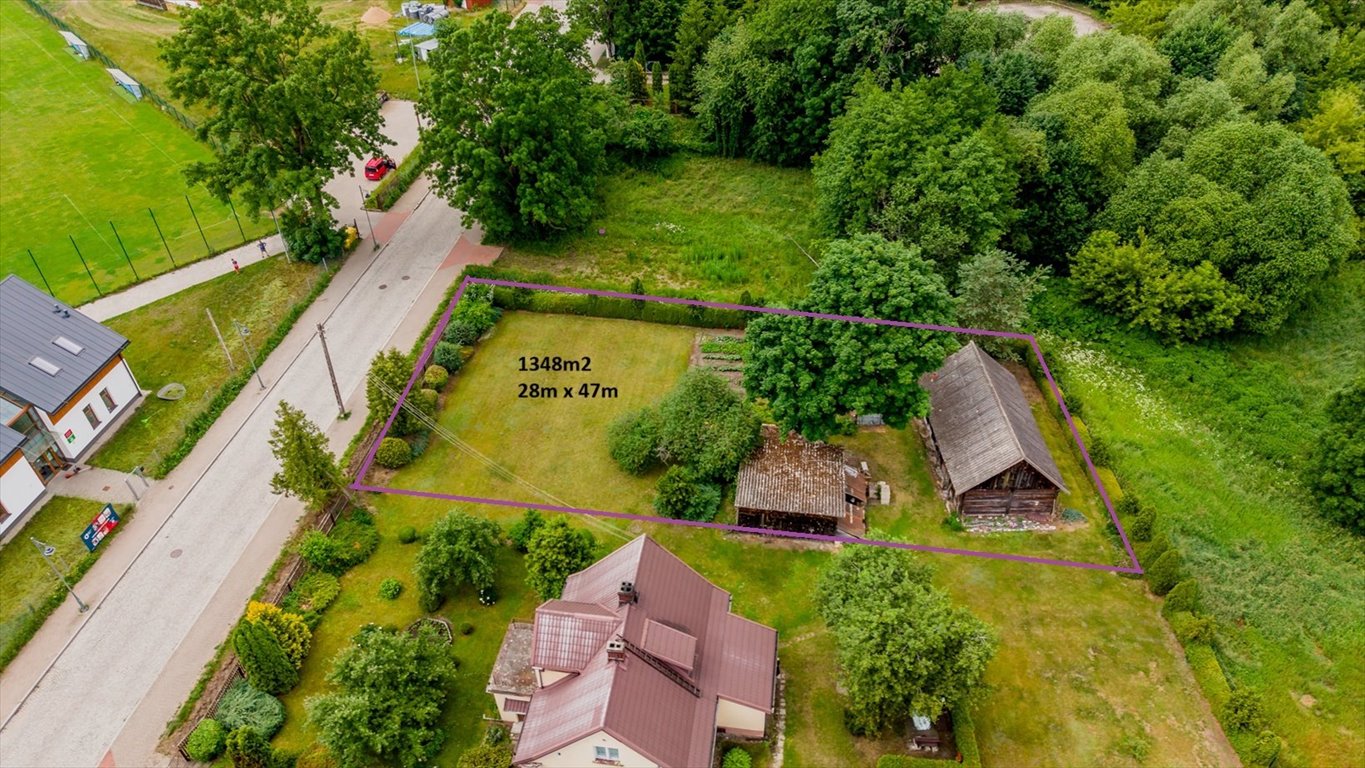 Polecam działkę 1348 m² z mediami i domem w Supraślu Supraśl, Supraśl, Konarskiego  1 348m2 Foto 1