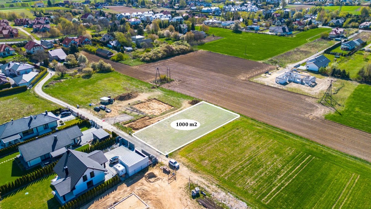Działka 1000 m² z warunkami zabudowy w Jakubowicach Konińskich Jakubowice Konińskie  1 000m2 Foto 1