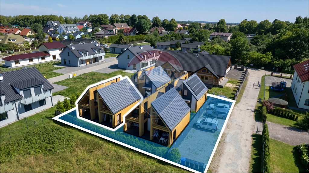 Zapraszam do obejrzenia domu 76 m² z tarasem i ogródkiem nad morzem Mielenko, Jantarowa  77m2 Foto 1