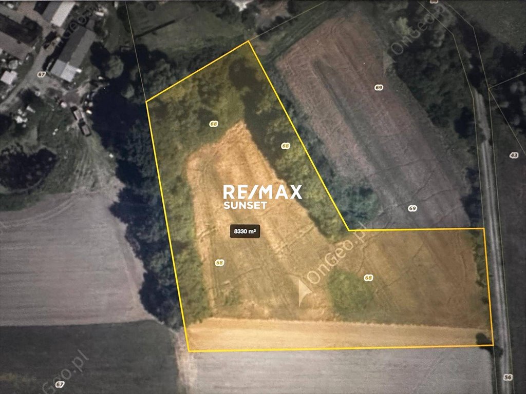 Działka siedliskowa 8 332 m² z mediami, Świelubie Świelubie, 2  8 433m2 Foto 1