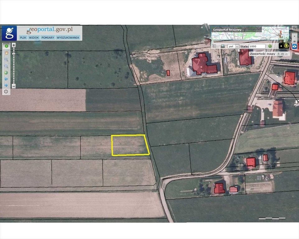Działka rolna na sprzedaż Jasło 1 000m2 Foto 1 Działka rolna na sprzedaż Jasło 1 000m2 Foto 1