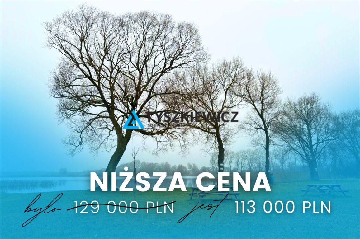 Działka 1147 m2 blisko jeziora, WZ na dom w Semlinie Semlin, Osiedle Leśne  1 147m2 Foto 1