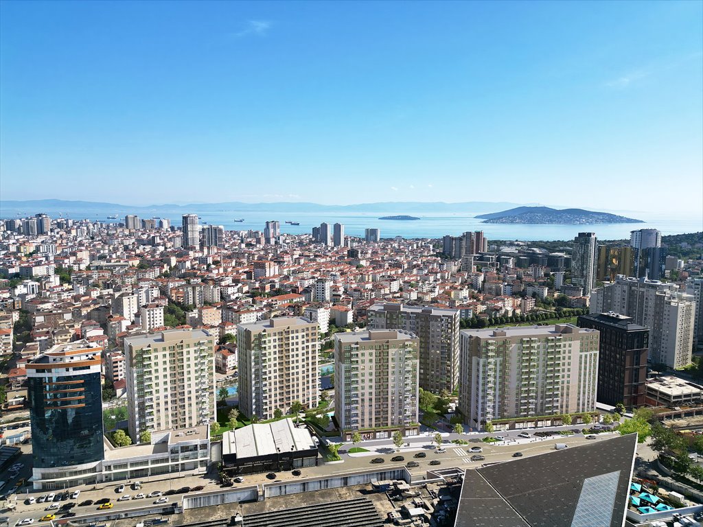 Nowoczesny 87 m² apartament z basenem i widokiem na morze Turcja, Cevizli, Cevizli, Maltepe, Stambuł  87m2 Foto 1