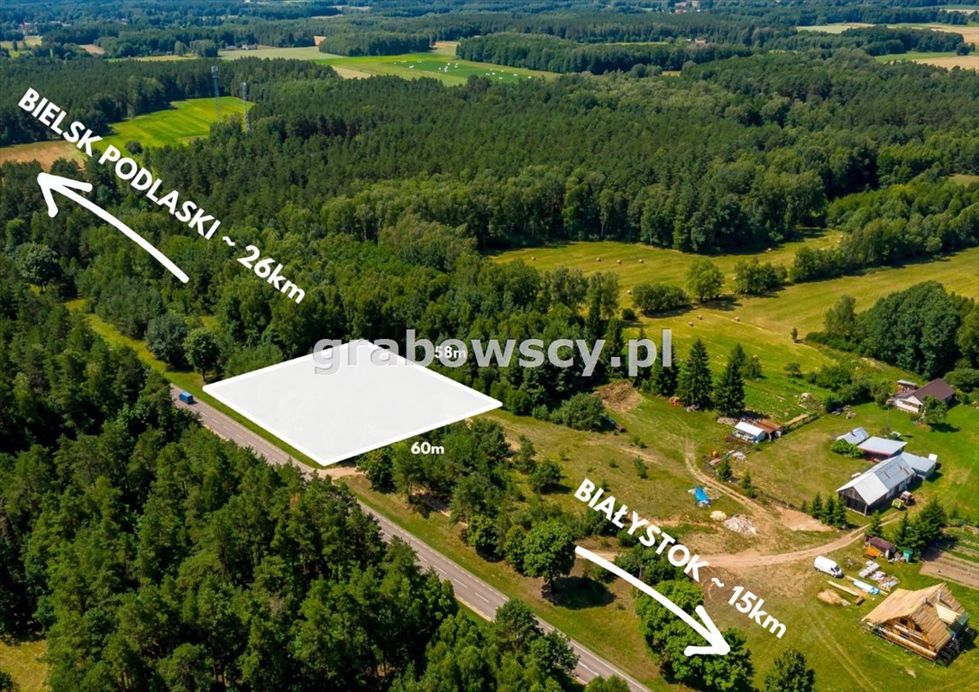 Działka inwestycyjna na sprzedaż Zabłudów, Zabłudów  3 548m2 Foto 3