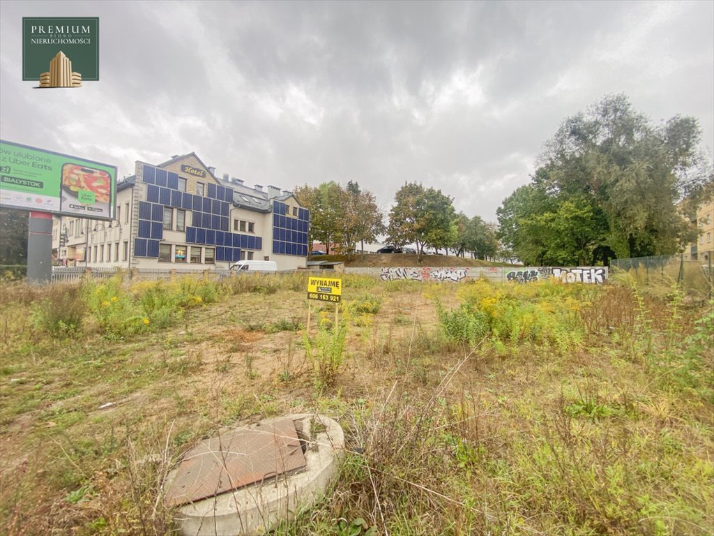Działka na wynajem przy Wiejskiej (1004 m², blisko Politechniki) Białystok, Bema, Wiejska  1 004m2 Foto 1
