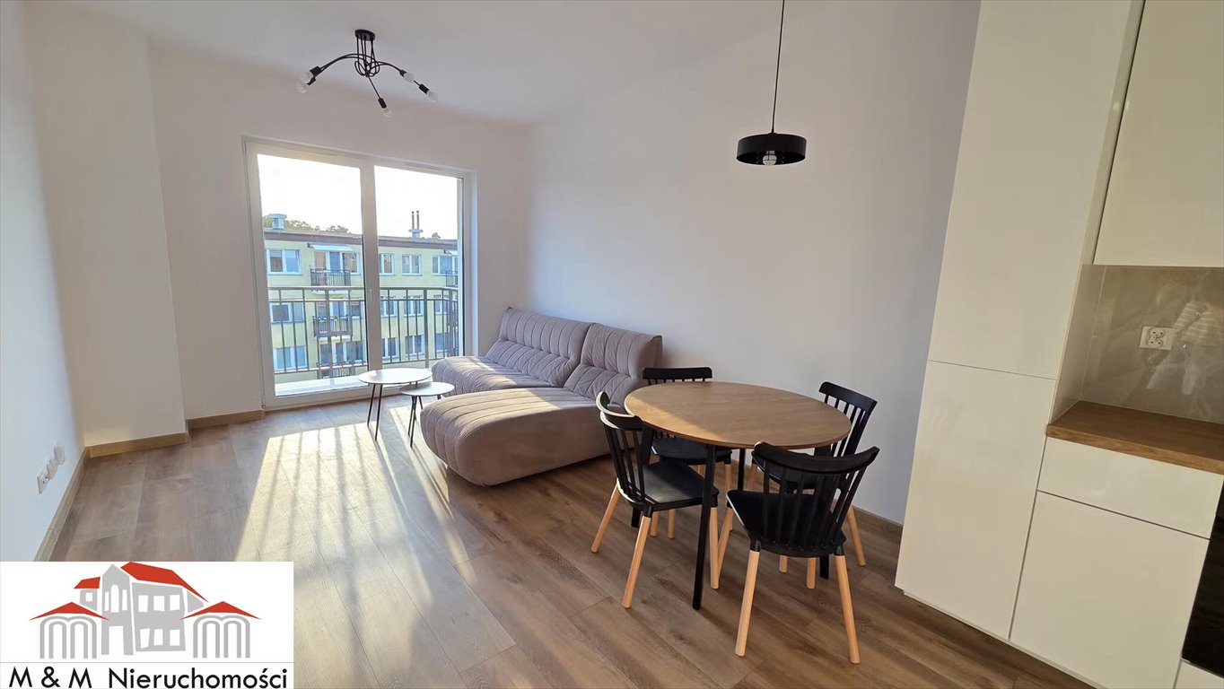 Na wynajem nowoczesne 2-pokojowe mieszkanie 41 m² z balkonem w Grudziądzu Grudziądz  41m2 Foto 1
