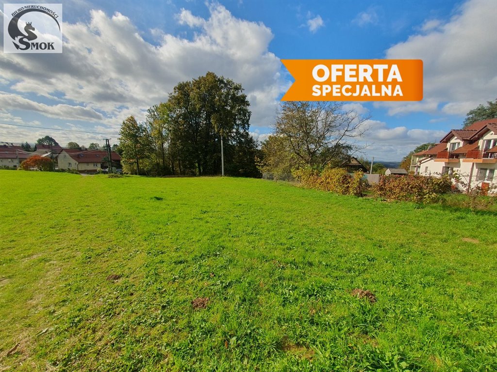 Działka budowlana z mediami, widokowa, 1500 m² Leńcze  1 500m2 Foto 1