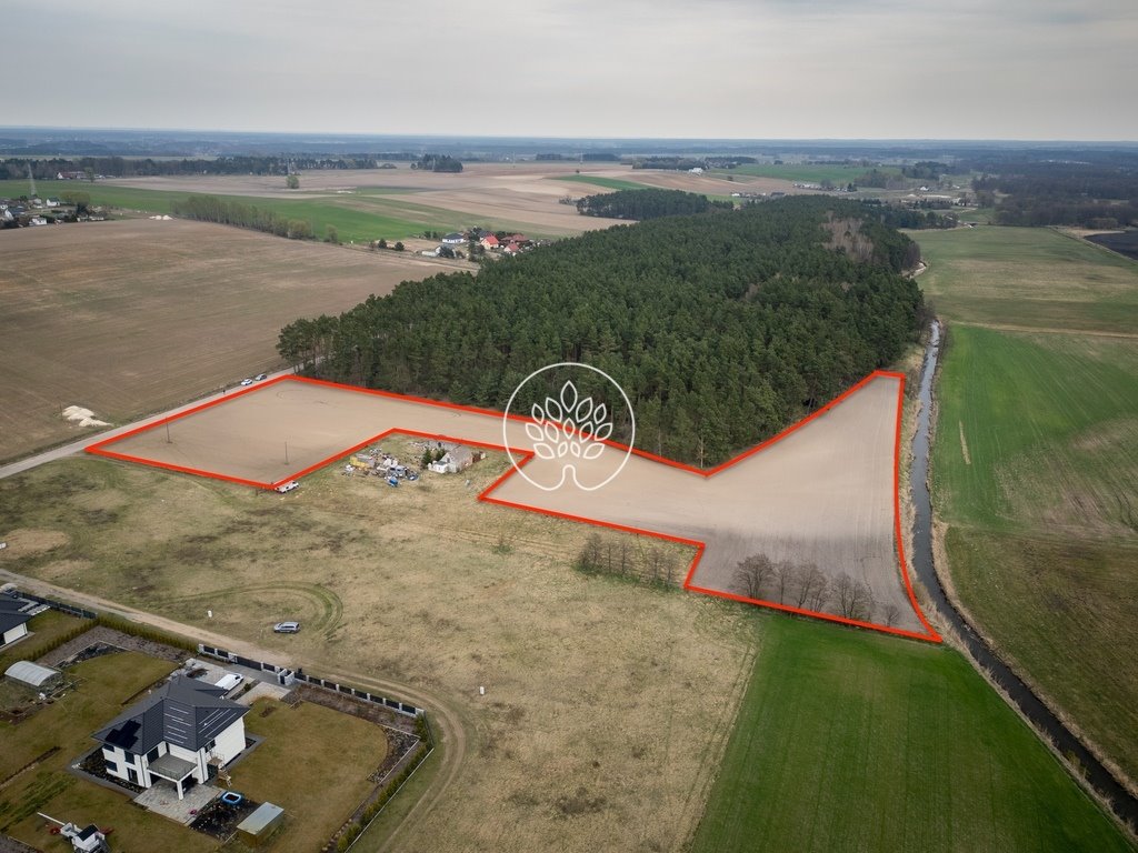 Na sprzedaż działka 1,68 ha z lasem pod inwestycję w Zazdrości Zazdrość  16 786m2 Foto 1