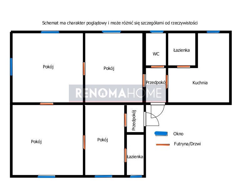 Mieszkanie czteropokojowe  na sprzedaż Jedlina-Zdrój  86m2 Foto 16