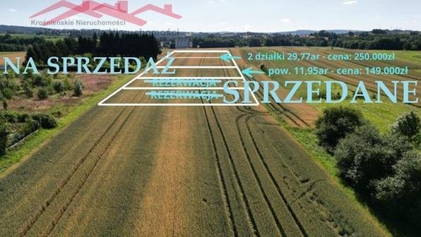 Działka budowlana na sprzedaż Korczyna  1 195m2 Foto 1