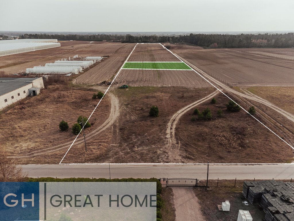 Działka pod dom w Zakroczymiu, 1198 m2, media, plan zagospodarowania Zakroczym, Duchowizna, Duchowizna  1 198m2 Foto 1