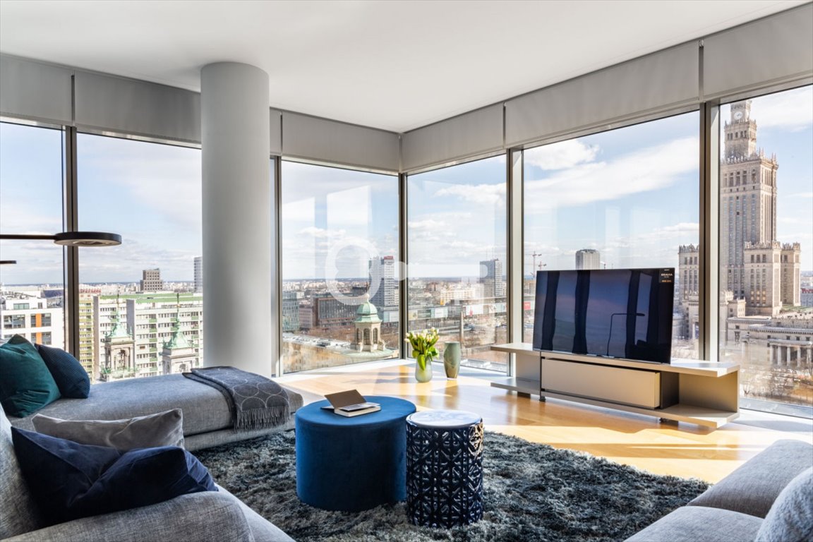 Nowoczesny apartament 160 m2 z panoramicznym widokiem i miejscem postojowym Warszawa, Śródmieście, Twarda  160m2 Foto 1