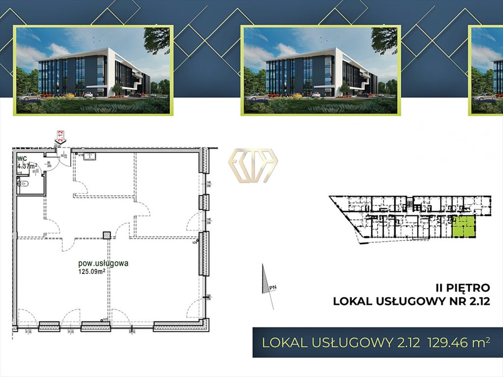 Lokal użytkowy na sprzedaż Częstochowa, Parkitka, gen. Leopolda Okulickiego  129m2 Foto 12