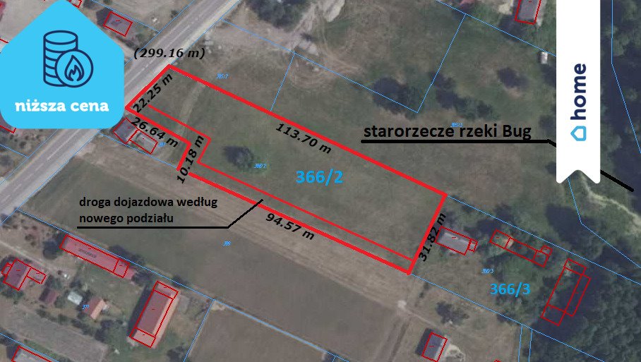 Działka budowlana na sprzedaż Liszna  2 944m2 Foto 1