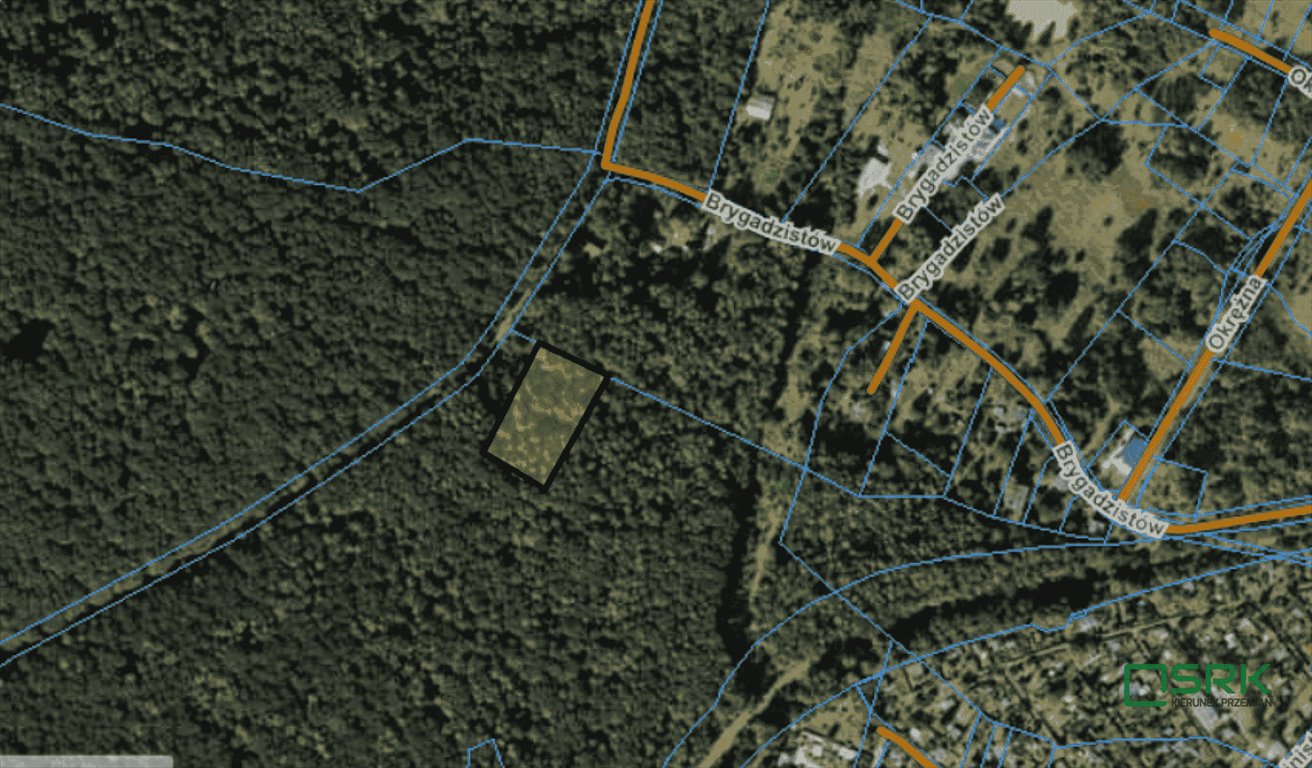 Działka 4459 m² w Katowicach, lasy i zabudowa Katowice, Upadowa  4 459m2 Foto 1