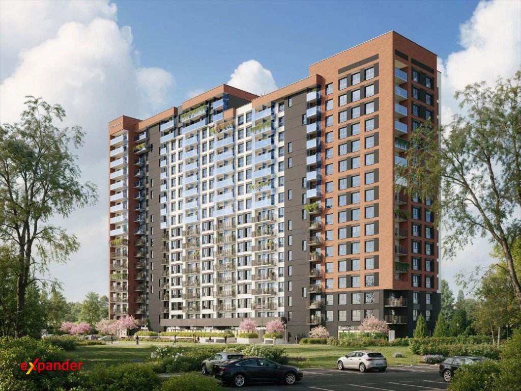 Nowoczesne 2 pok. z loggią na Legnickiej, wysoki piętro Wrocław, Legnicka  41m2 Foto 1