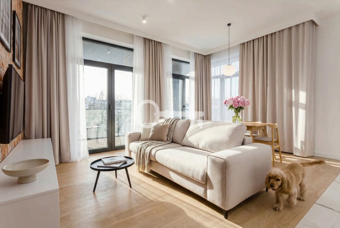 Stylowe 3-pokojowe mieszkanie w Elektrowni Powiśle z dużym balkonem Warszawa, Śródmieście Powiśle, Leszczyńska  71m2 Foto 1