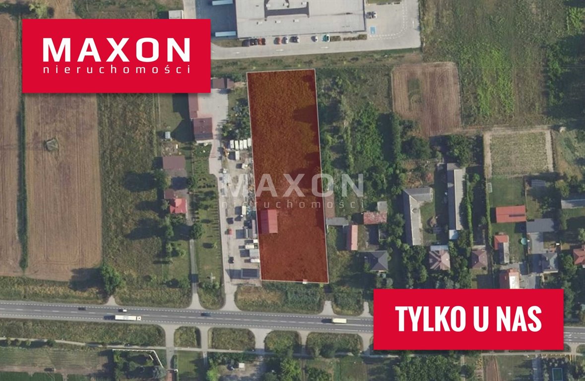 Działka inwestycyjna przy DK92 z własnym zjazdem, pow. 6282 m2 Błonie-Wieś  6 282m2 Foto 1