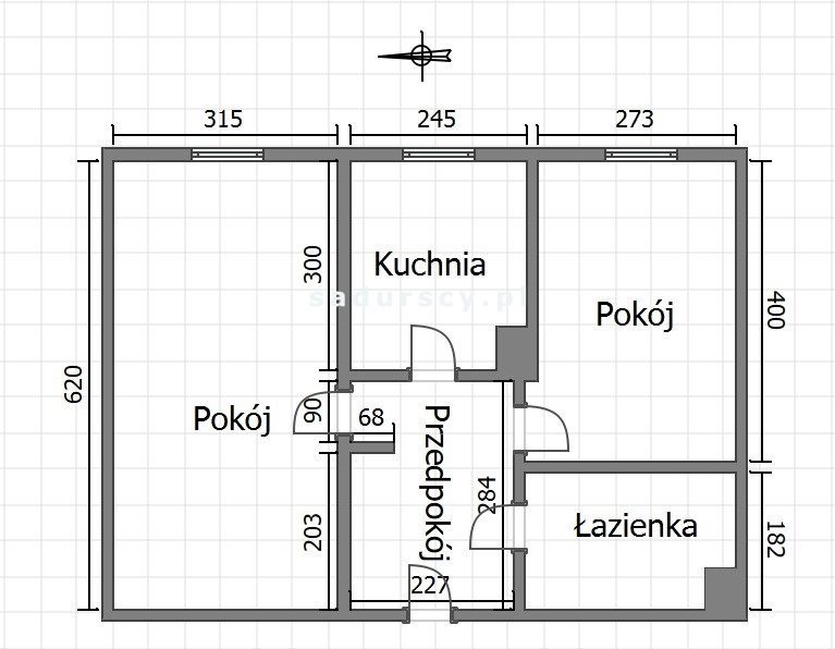Mieszkanie dwupokojowe na sprzedaż Kraków, Dębniki, Ruczaj, Lipińskiego  49m2 Foto 3