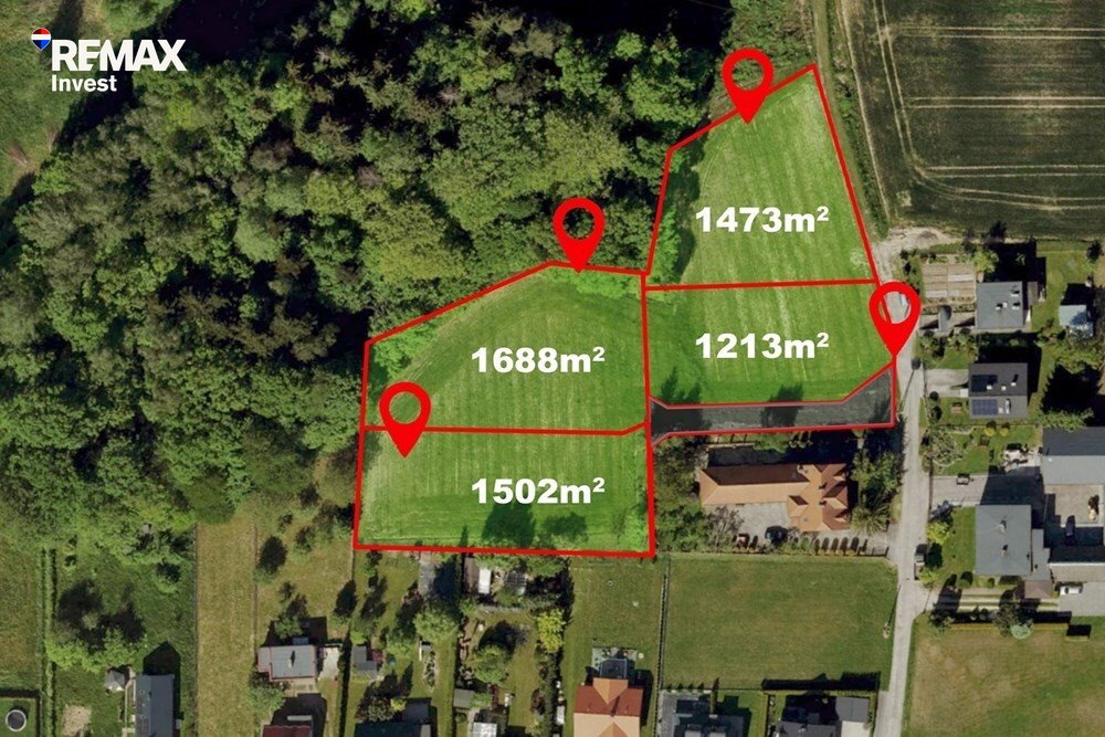 Działka budowlana 1213 m² z mediami i dojazdem asfaltowym Bielsko-Biała, Czeladnicza 101  1 213m2 Foto 1