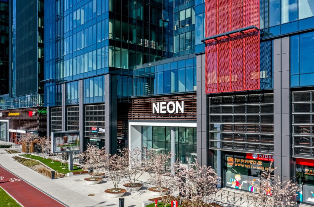 Nowoczesny biurowiec NEON w Gdańsku, 1375 m², prestiżowa lokalizacja Gdańsk, Oliwa, al. Aleja Grunwaldzka  1 375m2 Foto 1
