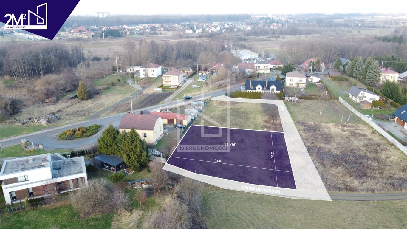 Działka 1176 m² pod dom wolnostojący w Krasnem polecam Krasne, Krasne, Krasne  1 176m2 Foto 1