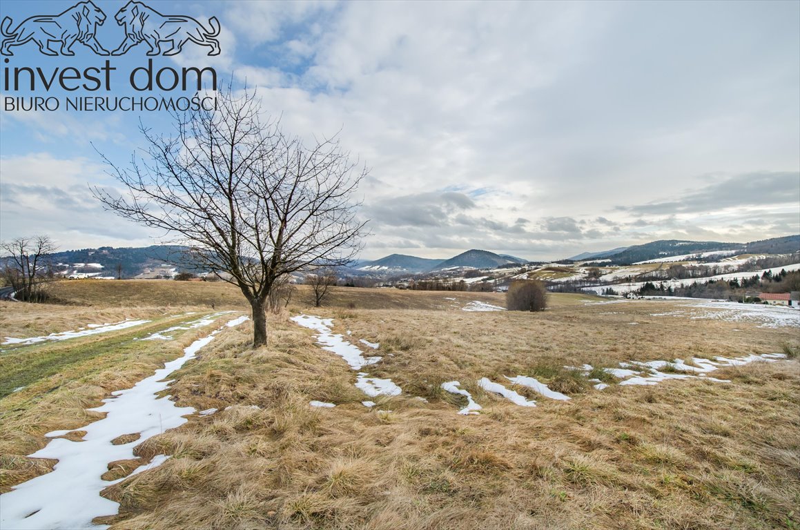 Urokliwe działki w Ropie z widokiem na Beskid Niski Ropa  862m2 Foto 1