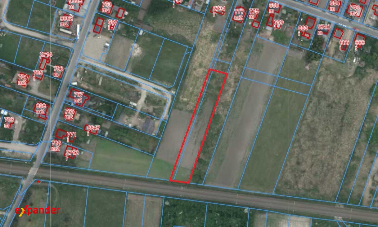 Działka 2751 m² z dostępem do drogi w Wrześni - inwestycyjna Września, Mieszka I  2 751m2 Foto 1