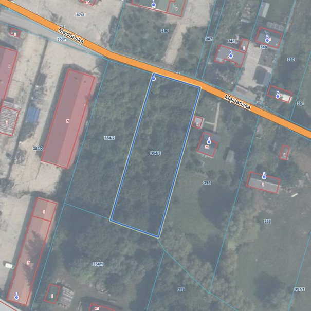 Działki budowlane 3265 m² w Pokrówce – świetna lokalizacja Pokrówka, Majdańska  3 265m2 Foto 1