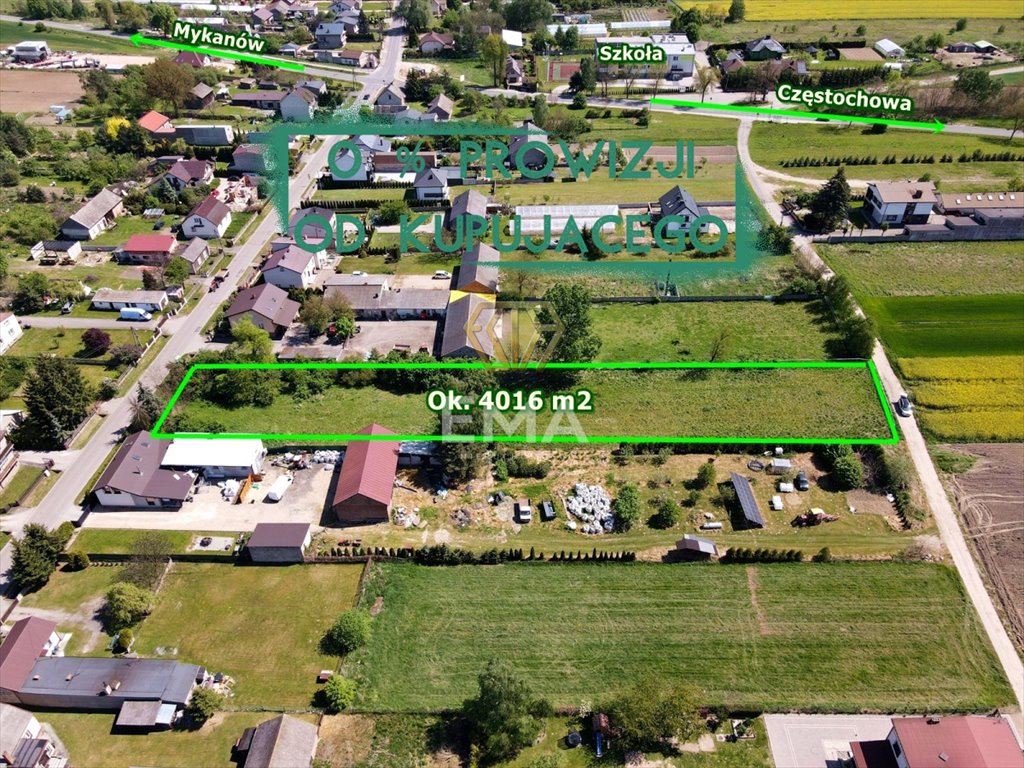 Działka budowlana na sprzedaż Radostków, Zachodnia  4 016m2 Foto 1
