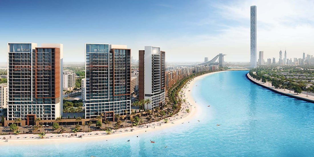 Luksusowy apartament 76 m² z laguną i możliwością rat Zjednoczone Emiraty Arabskie, Meydan, Meydan, Meydan, Dubaj  76m2 Foto 1