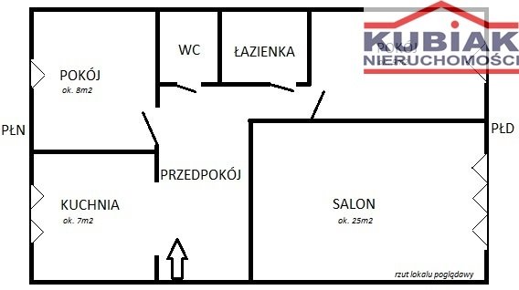 Mieszkanie trzypokojowe na sprzedaż Piastów  60m2 Foto 10