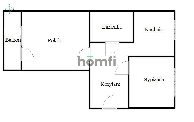 Mieszkanie dwupokojowe na wynajem Kraków, Podgórze, Dworcowa  43m2 Foto 15