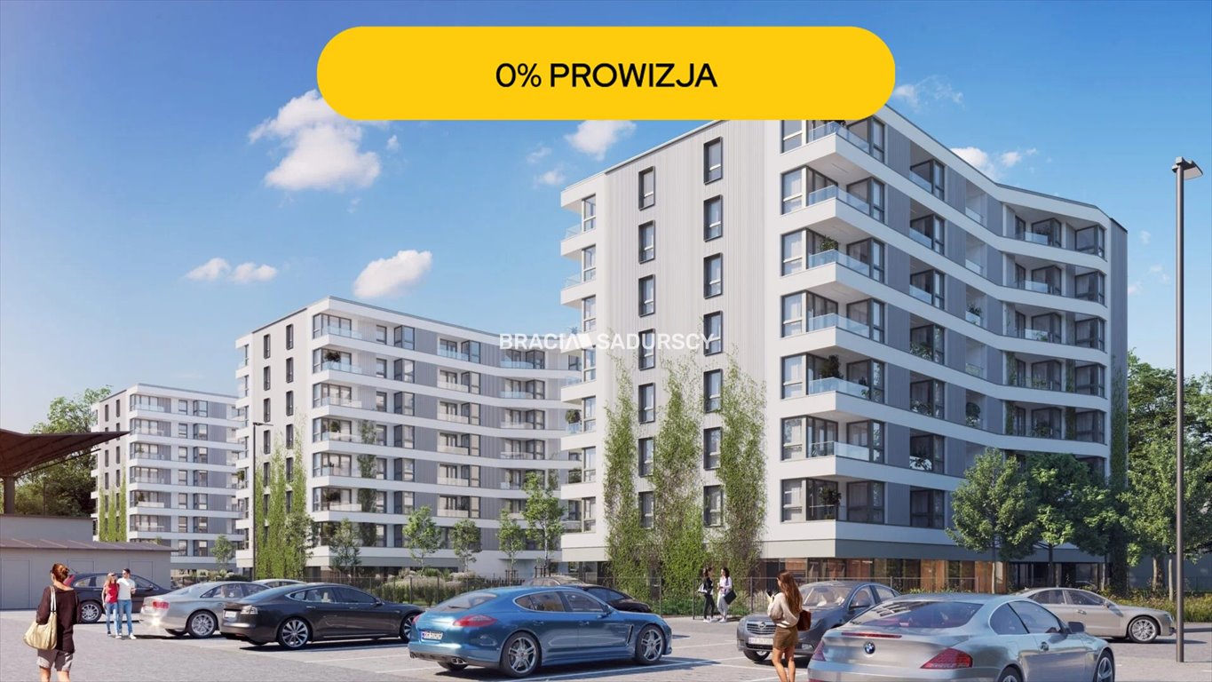 Zapraszam do nowoczesnego 2-pokojowego mieszkania z balkonem w Krakowie Kraków, Prądnik Biały, Prądnik Biały, Imbramowska  48m2 Foto 1