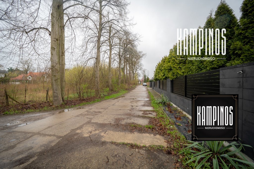 Działka pod inwestycję w Łomiankach z pozwoleniem na 4 bliźniaki Łomianki  3 526m2 Foto 1
