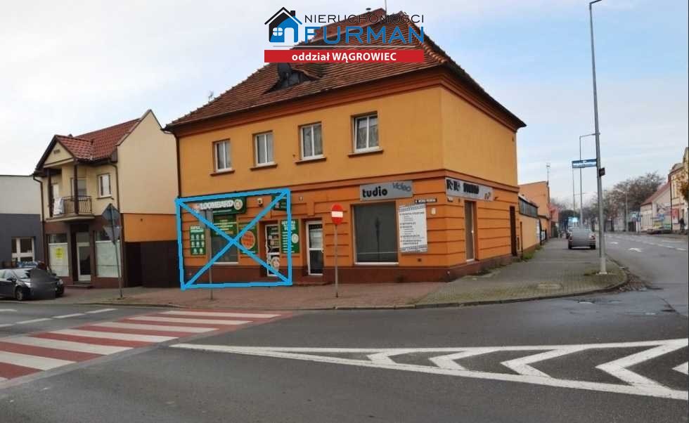 Dom z lokalem użytkowym w centrum Wągrowca, 199 m² Wągrowiec  199m2 Foto 1