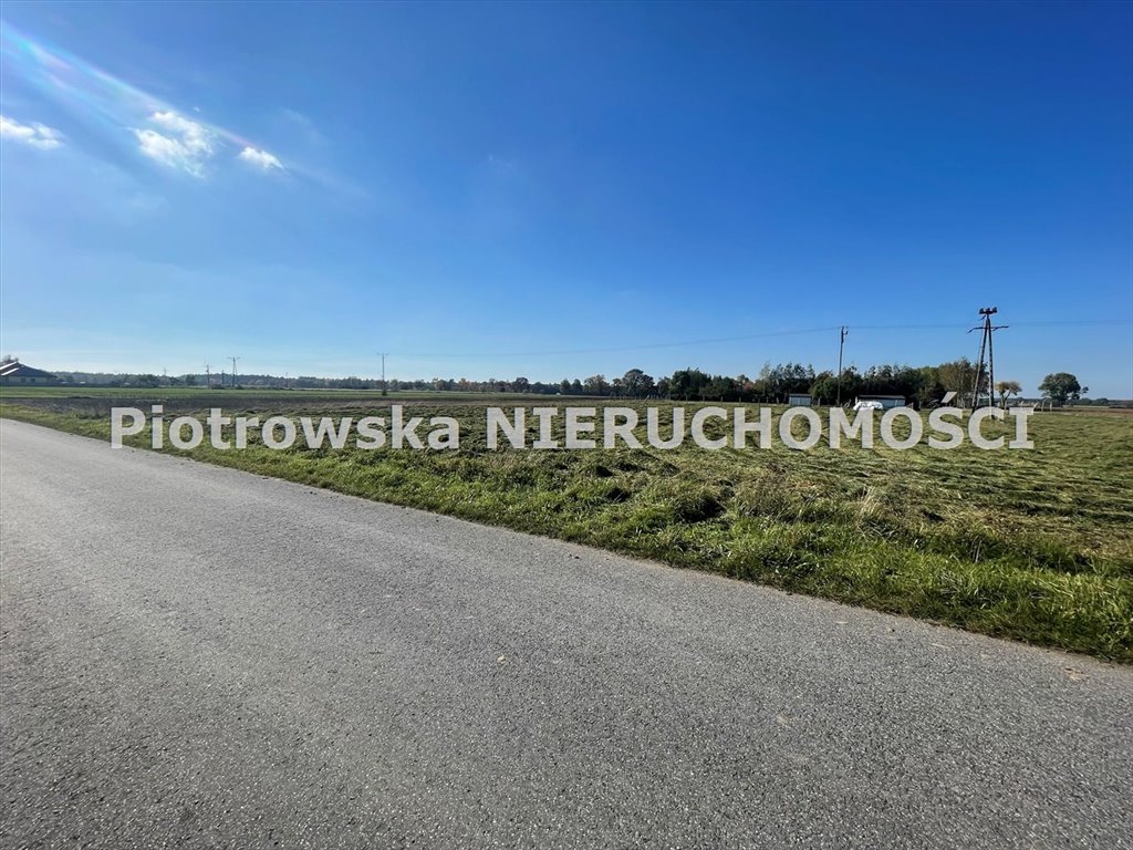 Zapraszam do zakupu działki 1570 m² z mediami i asfaltowym dojazdem Złoczew, Potok  1 570m2 Foto 1