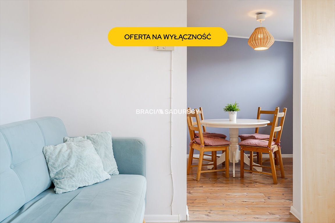 Zapraszam do obejrzenia przestronnego 2-pokojowego mieszkania 57,5 m² w Krakowie Kraków, Grzegórzki, Osiedle Oficerskie, Józefa Brodowicza  58m2 Foto 1