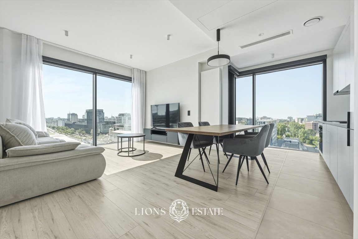 Polecam luksusowe 3-pokojowe mieszkanie 63 m² w Towarowa Towers Warszawa, Wola Czyste, Prosta  63m2 Foto 1